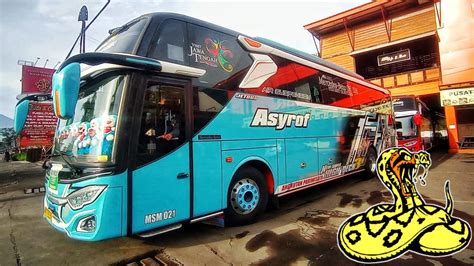 Konvoi Bus Asyrof Telolet Basuri Bus Ctu Bus Pariwisata Indonesia