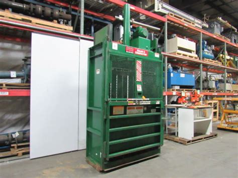 Ptr Baler Modrl 2300hd 10 Hp Vertical Baler Compactor Recycler 208 230