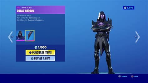 Dread Omen Skin New Fortnite Item Shop Update Now September 3 2020 Fortnite Item Shop Today