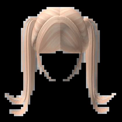 Blonde Cutesy Loose Pigtails Roblox Item Rolimon S