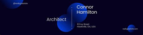 Blue And White Architect Linkedin Banner Templates By Canva