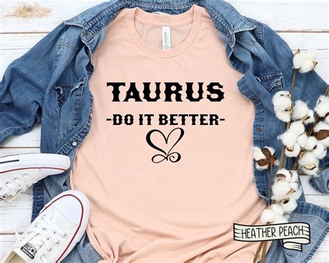 TAURUS Shirt Taurus Zodiac Sign Shirt Taurus Birthday Gift Etsy