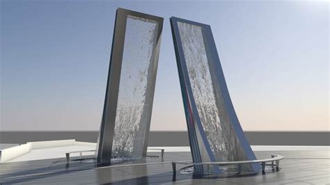 Water Sculpture To Grace National Center For Civil And Human Rights