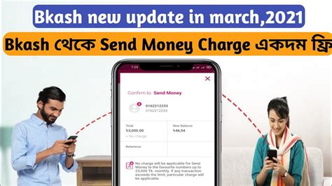 Bkash Send Money Charge Bkash Send Money Free Bkash New Update