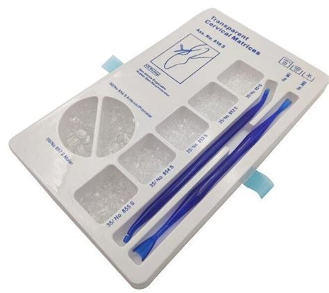 Pcs Set Matrix Cervical Matrices Composite Gingival For Kerr Style