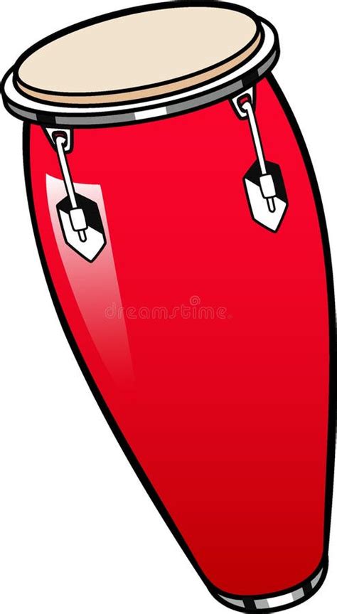 Conga Drum Stock Illustration Illustration Of Music Latin 7454611