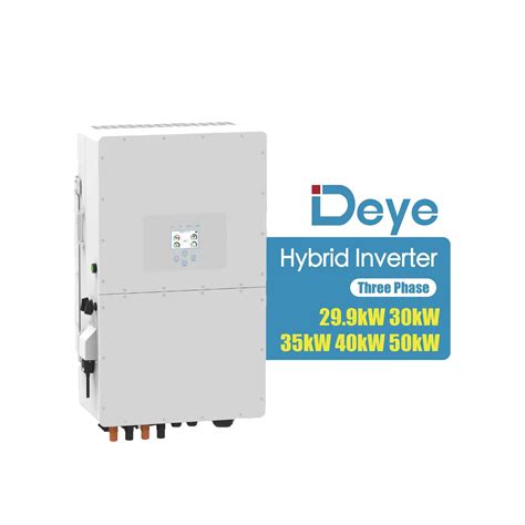 Deye Sun K Sg Hp Eu Bm Hybrid Hv Inverter Kw High Voltage For