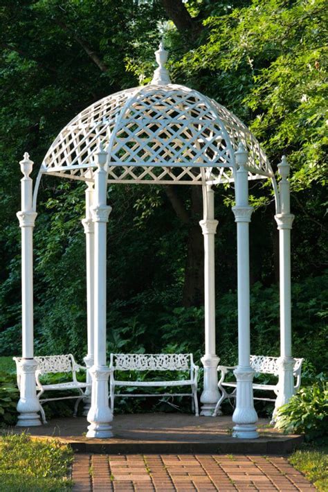 34 Metal Gazebo Ideas To Enhance Your Yard And Garden With Style