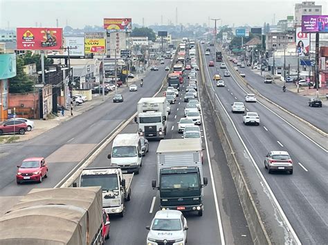 BR 116 em Canoas obras causam grande congestionamento Agência GBC