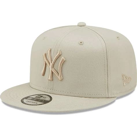 Casquette Plate Grise Snapback Avec Logo Grise 9FIFTY League Essential