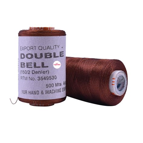 Double Bell Silk Thread Spool Shade No 90 Crafters Kart