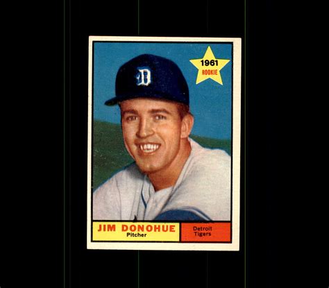 1961 Topps 151 Jim Donohue EX MT D434002 EBay