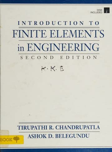 Introduction To Finite Elements In Engineering Chandrupatla