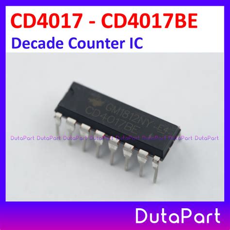 Pcs Cd Cd Be Cd Decade Counter Divider Ic Dip