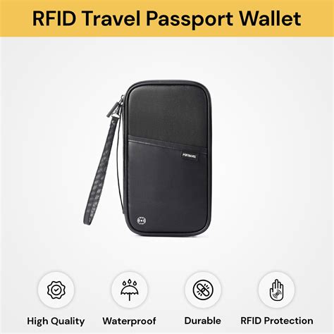 RFID Travel Passport Wallet