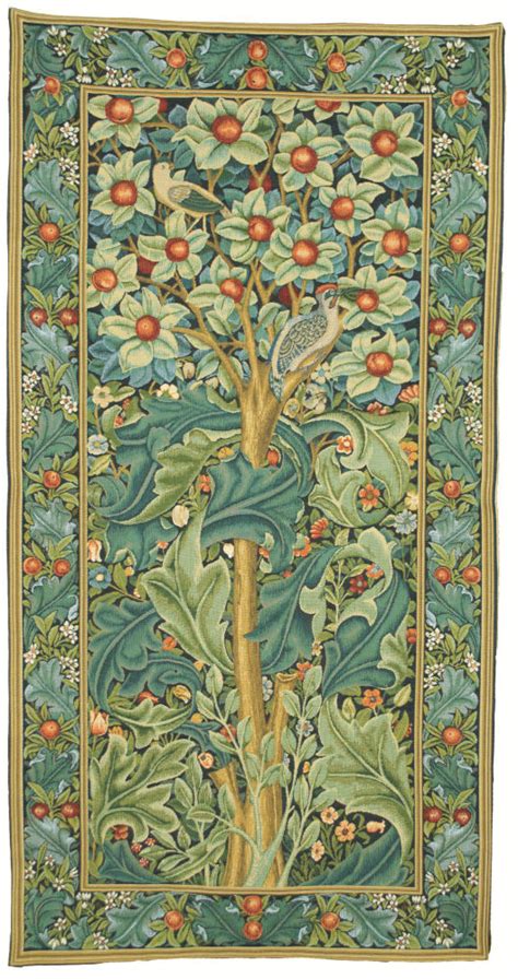 William Morris Woodpecker Tapestry The Tapestry House Jacquard