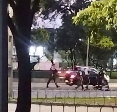 Vídeo flagra momento em que paciente que matou vigilante no HR é