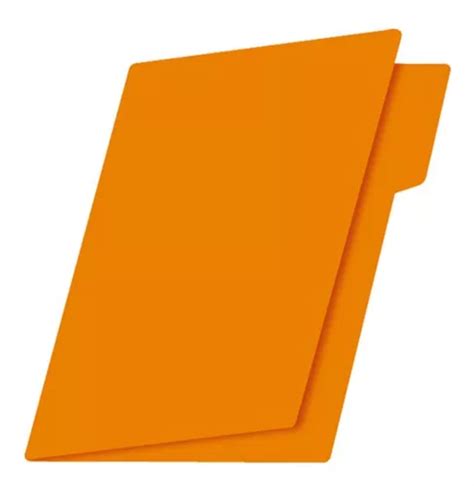 Folder Intensos Fortec Ff0461 Naranja C 25 Carta MercadoLibre