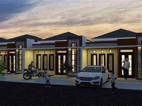 cluster house   facade house cluster house modern house design