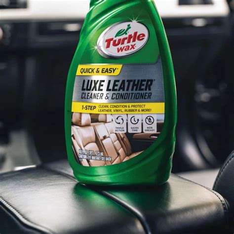 Turtle Wax Luxe Leather Cleaner And Conditioner 16oz