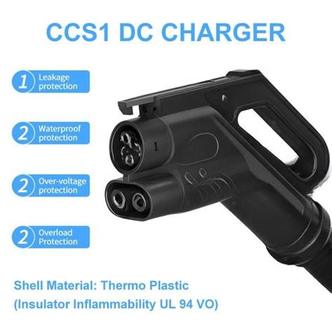 IEC CCS COMBO1 EV Charging Gun DC 150A Plug Connector DC Fast Charger