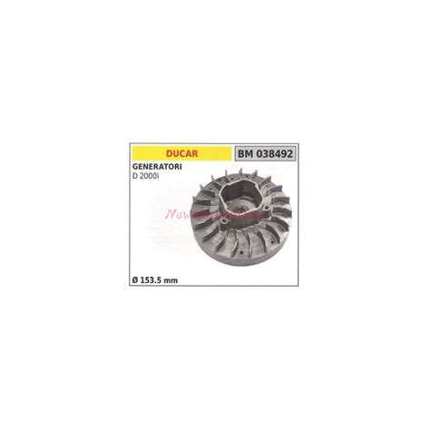 Volant Magnétique Ducar Generator D 2000i Ø 153 5mm 038492