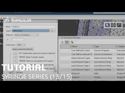 SIMULIA How To Tutorial For 3DEXPERIENCE Syringe Series Modify