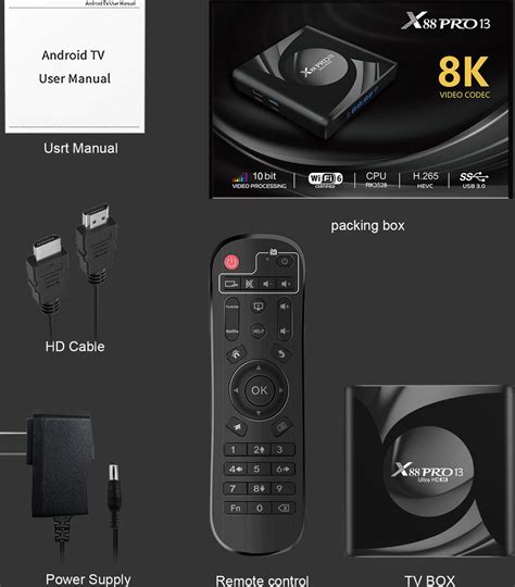 Lipa X88 Pro 13 Tv Box 4-32 GB Android 13 -Mediaplayer Met Kodi ...