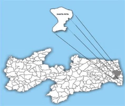 Localização do município de Santa Rita Paraíba Download Scientific