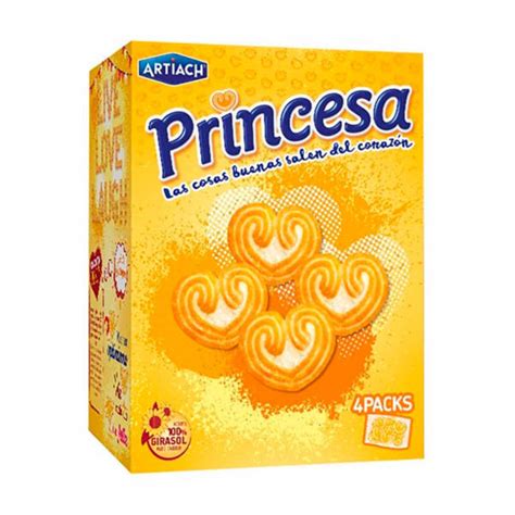 Mercadão Pingo Doce Bolachas Princesa Original Artiach 4 Un