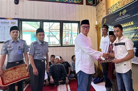 Terima Remisi Idulfitri Dua Napi Lapas Curup Bengkulu Langsung Bebas