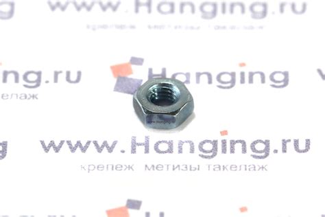 Гайка шестигранная М3 оцинкованная DIN 934 класс прочности 5