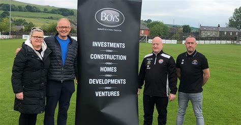 B&E Boys Extend Sponsorship of Bacup Borough Football Club for a ...