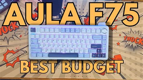 Aula F75 Reaper Switch Unboxing And Sound Test Youtube