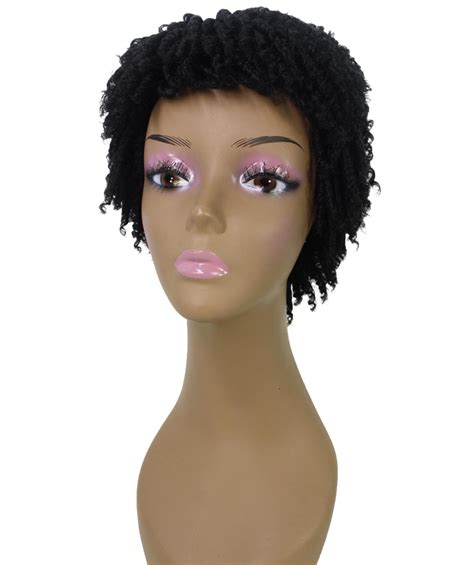 Kayla 11 Inch Curly Short Twists Spiral Curly Cap Wigs Luxluxehair