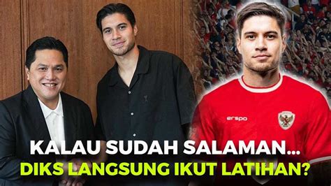 Erick Thohir Resmi Salaman Dengan Kevin Diks Segera Perkuat Timnas