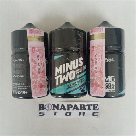 Jual LIQUID MINUS TWO 3MG 60ML ENERGY DRINK Shopee Indonesia