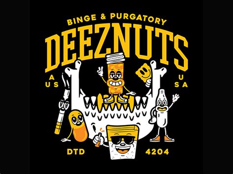 DEEZ NUTS by Chris Costa on Dribbble