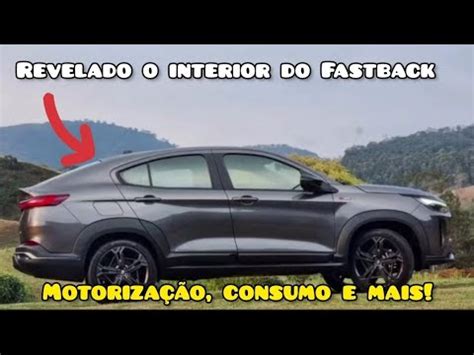 Fiat Fastback 2023 é o novo SUV Revelado o interior consumo YouTube