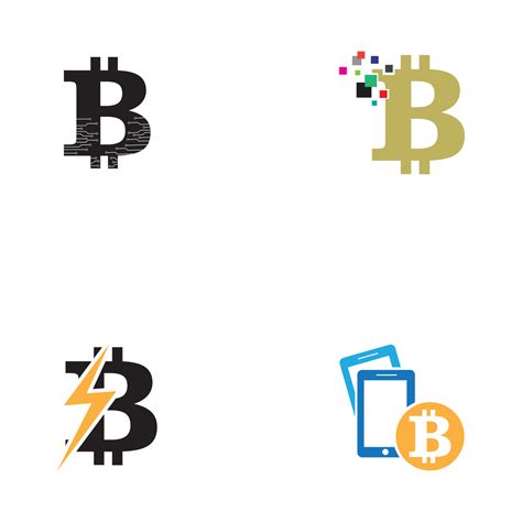 bitcoin logo illustration design template 3487878 Vector Art at Vecteezy