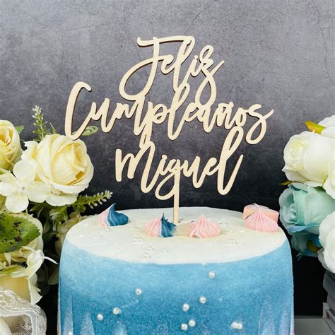 Joyeux Anniversaire Joyeux Anniversaire Acrylique Cake Topper