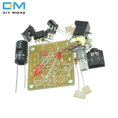 LM386 Super Mini Audio Amplifier DIY Kit Suite Trousse LM386 Amplifica