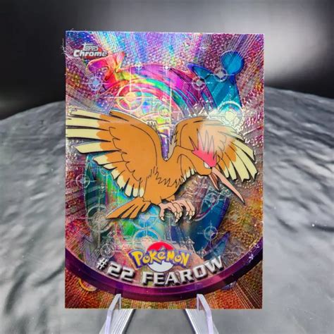 CARTE FEAROW TOPPS Chrome 2000 Pokémon TV Spectra comme neuf série 1