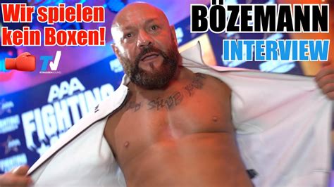 B Zemann Interview Boxkampf Vs Manuellsen Fler Herausforderung