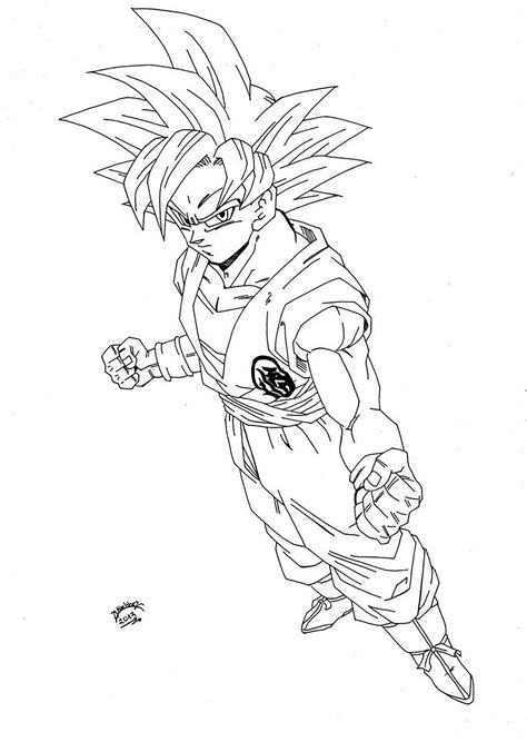 Dibujos Para Colorear De Dragon Ball Z Para Descargar Dragon Ball Z