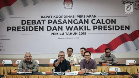 Ingat Ini Jadwal Debat Capres Dan Cawapres Pemilu Liputan