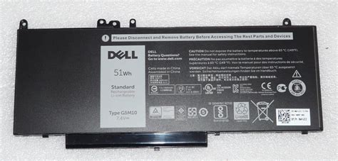 51Wh Bateria Dell Latitude 15 E5550 5809