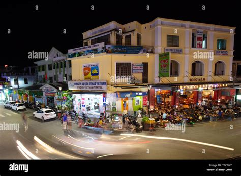 Hue Nightlife In Vietnam Stock Photo Alamy