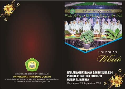 Undangan Wisuda Santri