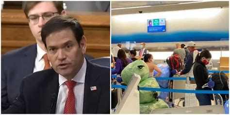 Senador Cubanoamericano Marco Rubio Cuestiona Los Viajes De Cubanos A